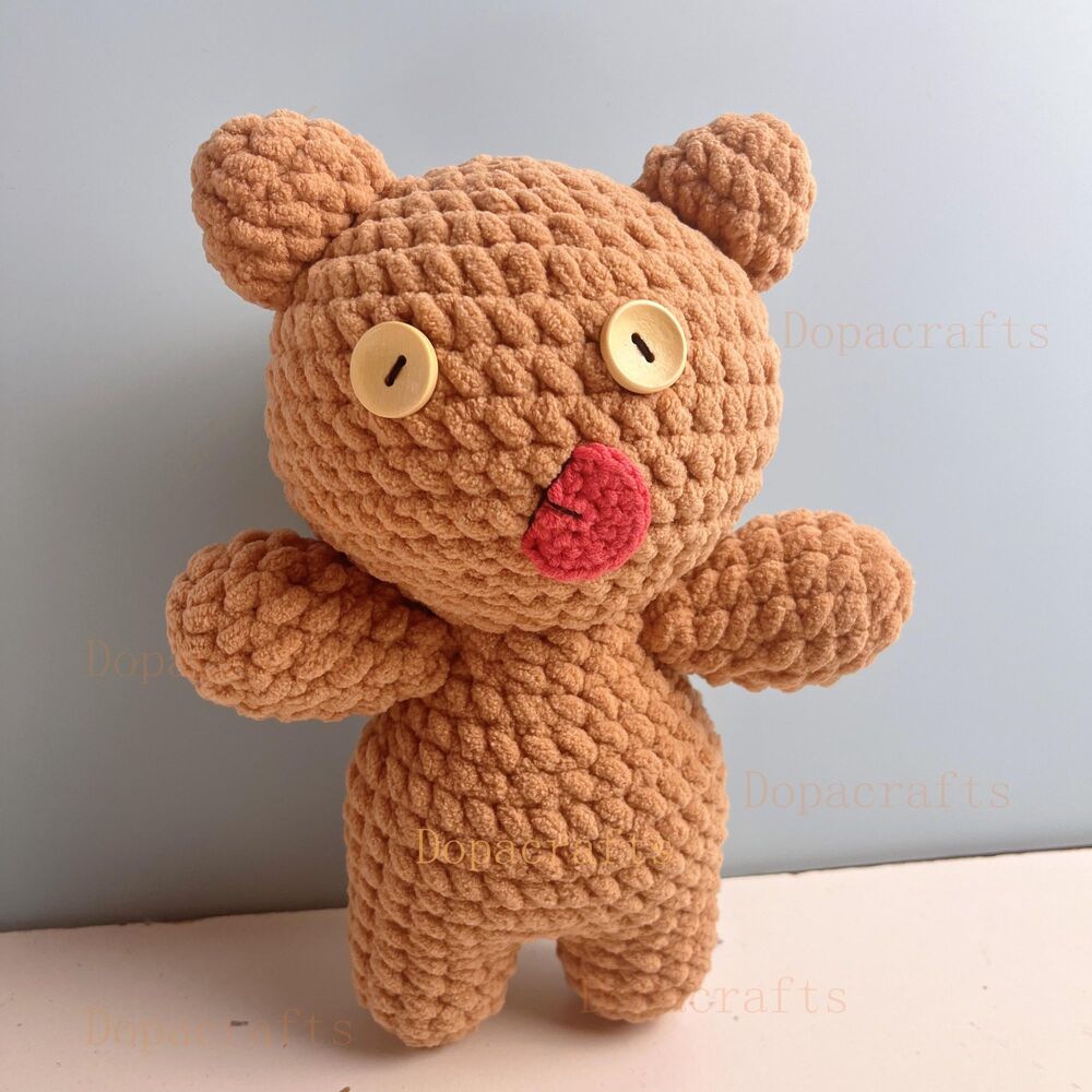 Tim Teddy Bear Minions Crochet | Handmade Amigurumi Tim Plush | Minions Fan Gift